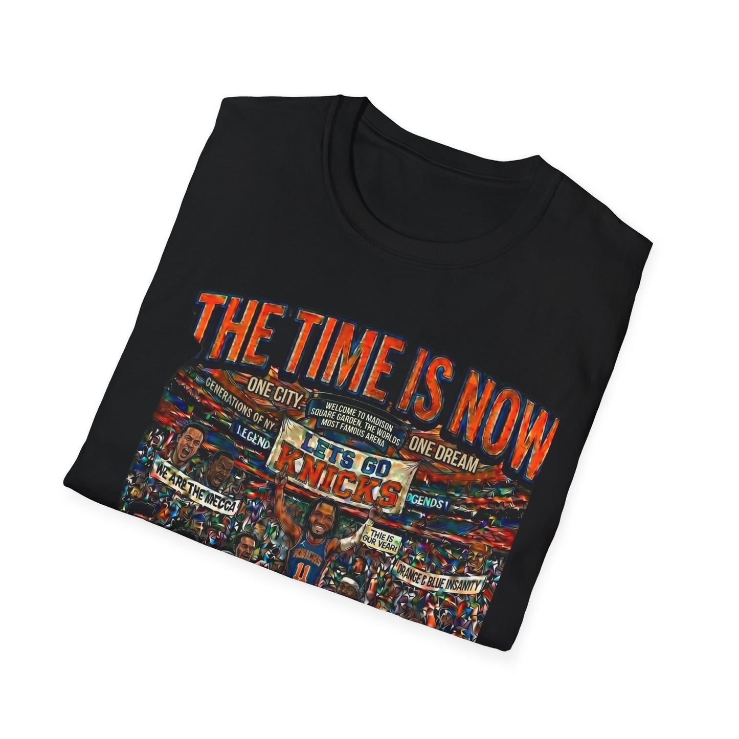 "The Time Is Now" New York Knicks Graphic Tee