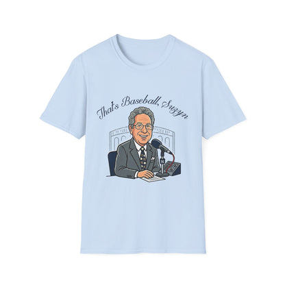 "That's Baseball, Suzyn" John Sterling Tribute T-Shirt