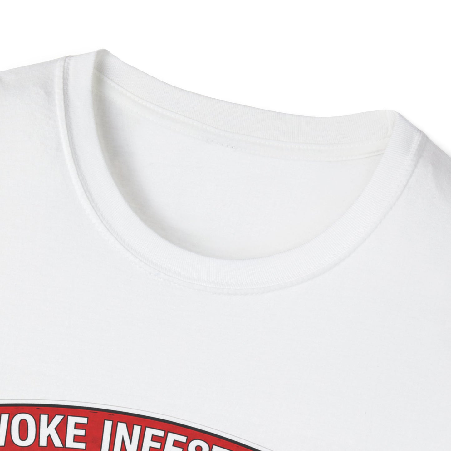 "Woke Infestation? No More!" Trump Patriotic Graphic Tee