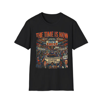 "The Time Is Now" New York Knicks Graphic Tee